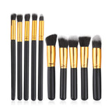 10 pcs Professional Makeup Brush Set