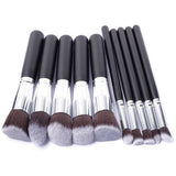 10 pcs Professional Makeup Brush Set