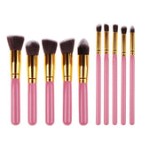 10 pcs Professional Makeup Brush Set