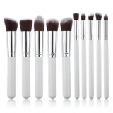 10 pcs Professional Makeup Brush Set