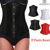 Steampunk Underbust Waist Slimming Corset Plus Size