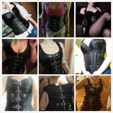Steampunk Gothic Bustier Overbust Slimming Dress