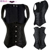Steampunk Gothic Bustier Overbust Slimming Dress
