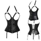 Steampunk Gothic Bustier Overbust Slimming Dress