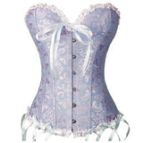 Brown Sexy Corsets and Bustiers Steampunk Gothic