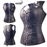 Steampunk Gothic Bustier Overbust Slimming Dress