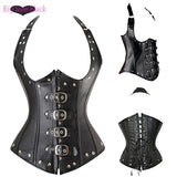 Steampunk Gothic Bustier Overbust Slimming Dress