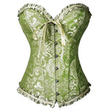 Brown Sexy Corsets and Bustiers Steampunk Gothic