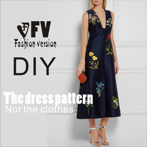 Dresses Sewing Pattern Template