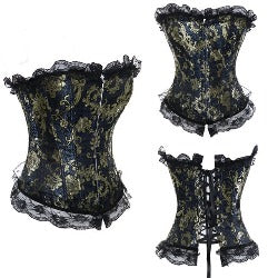 Womens Corset Gothic Bustier Vintage