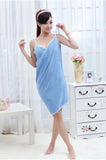 Women Robes Bath Wearable Towel