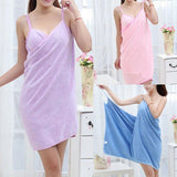 Women Robes Bath Wearable Towel