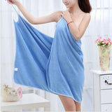 Women Robes Bath Wearable Towel