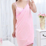 Women Robes Bath Wearable Towel