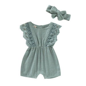 Summer Baby Girl Rompers for Newborn