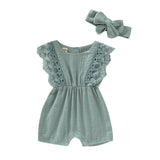 Summer Baby Girl Rompers for Newborn