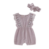Summer Baby Girl Rompers for Newborn