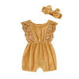 Summer Baby Girl Rompers for Newborn