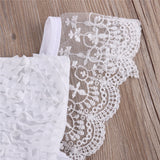 Romper Floral Ruffle Lace for Newborn Baby Girls