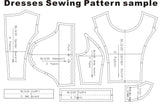 Clothing DIY dress Sewing Pattern