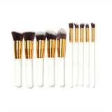 10 pcs Professional Makeup Brush Set