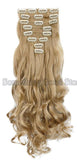 18" and 24" Long Curly Clip in Hair Extension