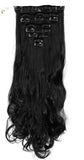 18" and 24" Long Curly Clip in Hair Extension
