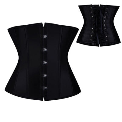 Steampunk Underbust Waist Slimming Corset Plus Size – Phinne