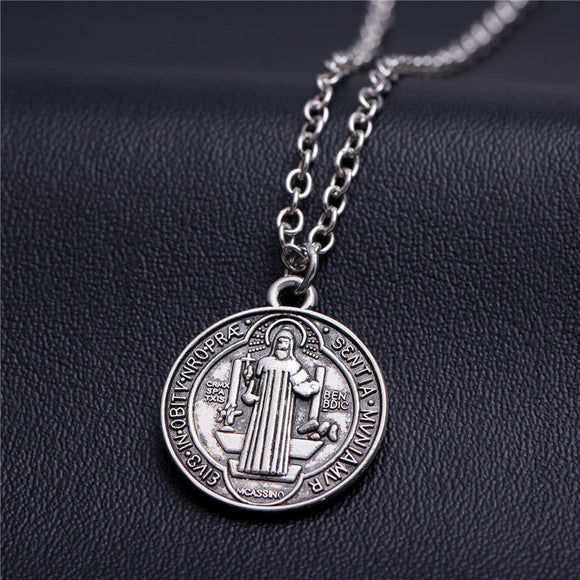 St Christopher Pendant Necklace